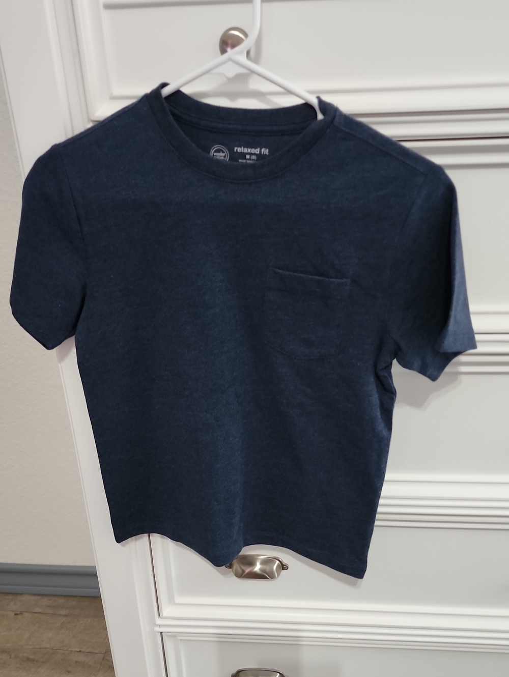 wonder nation Navy Blue Pocket Tee